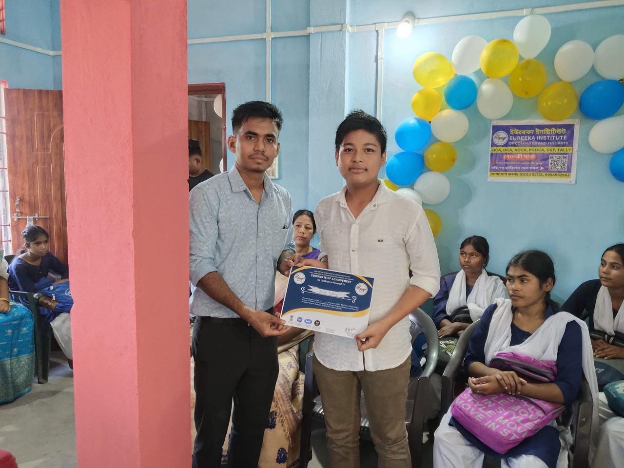 CERTIFICATION FOR 2 MONTHES FREE COMPUTER LEARNING WORKSHOP